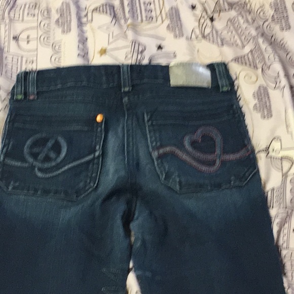 Colorful Line and zippers jeans - Picture 5 of 5